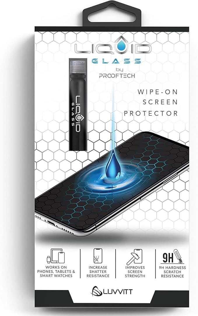 iPhone 16 Pro Max Tempered Glass Screen Protector [Clear HD / Privacy Anti-Spy]