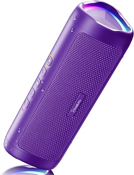 Bluetooth Speaker, 20W HD Sound, Portable Wireless, IPX5 Waterproof,