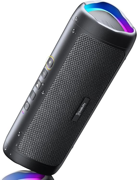 Bluetooth Speaker, 20W HD Sound, Portable Wireless, IPX5 Waterproof,
